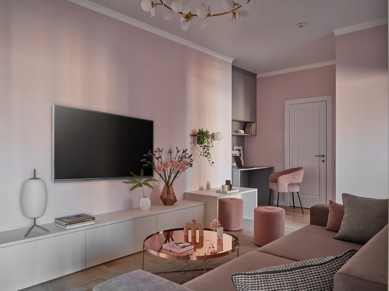 Цвет гостиной: советы по выбору палитры и красивые примеры сочетаний (105 фото)