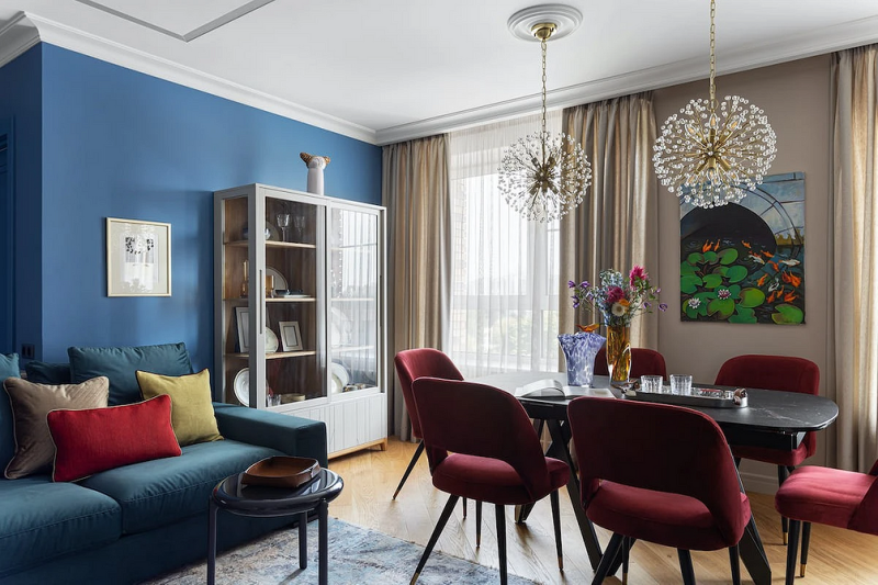 Цвет гостиной: советы по выбору палитры и красивые примеры сочетаний (105 фото)