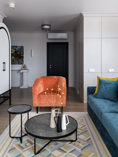 Цвет гостиной: советы по выбору палитры и красивые примеры сочетаний (105 фото)