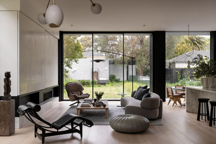 Дом под Мельбурном, где соединили прошлое и настоящее