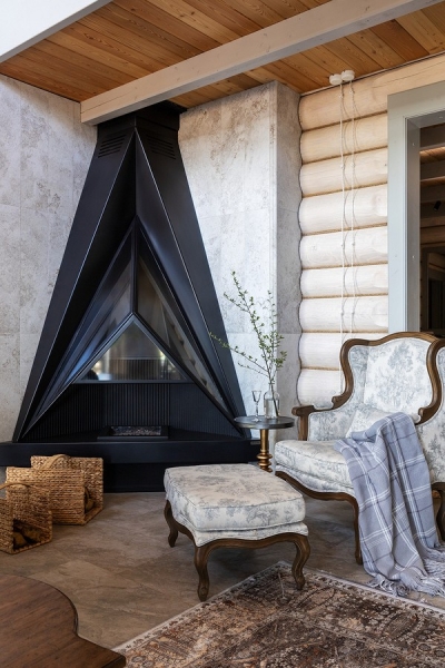 Дом в «Волжском Голливуде»: дерево, камень, романтизм и легкий шик