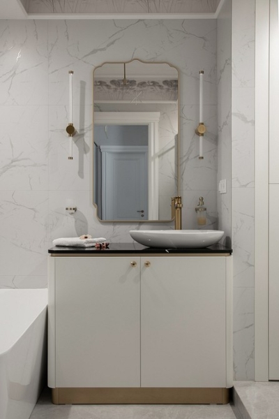 
                                Дух эпохи: советское ар-деко в маленькой квартире в сталинке 1940 года                            