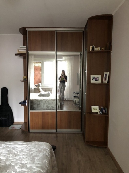 Это До и После приведет вас в восторг! Двушка 46 кв. м с маленькой кухней в панельке 1976 года