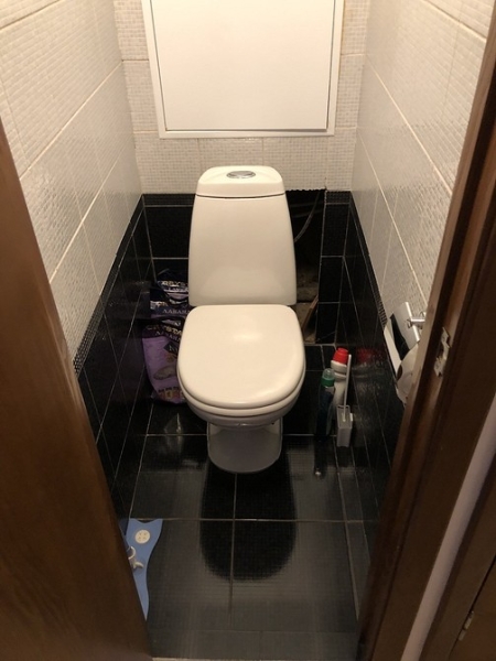 Это До и После приведет вас в восторг! Двушка 46 кв. м с маленькой кухней в панельке 1976 года