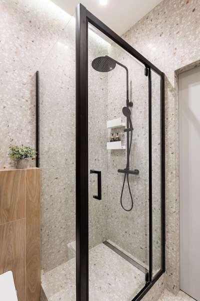 Функциональная однушка 40 кв. м: кухня-ниша вместо гардеробной, гостиная и спальня. Здесь есть все!