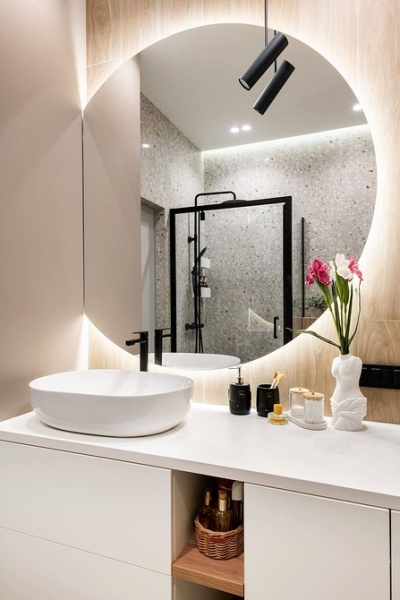 Функциональная однушка 40 кв. м: кухня-ниша вместо гардеробной, гостиная и спальня. Здесь есть все!