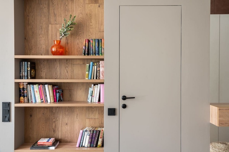 Функциональная однушка 40 кв. м: кухня-ниша вместо гардеробной, гостиная и спальня. Здесь есть все!