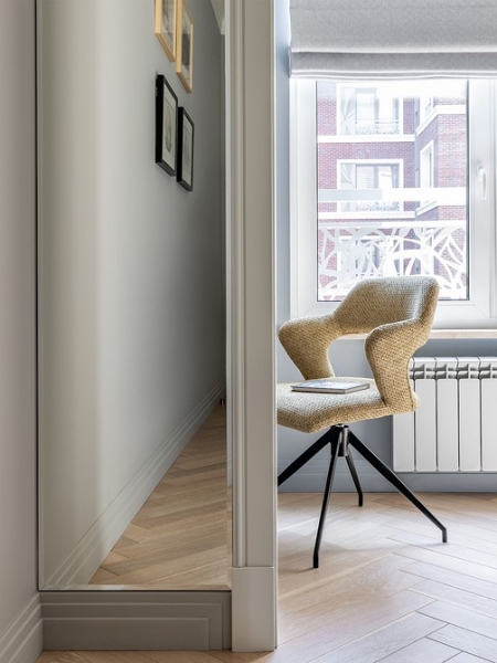 Историческая квартира в новостройке? Это реально! Интерьер-сюрприз для подруги дизайнера