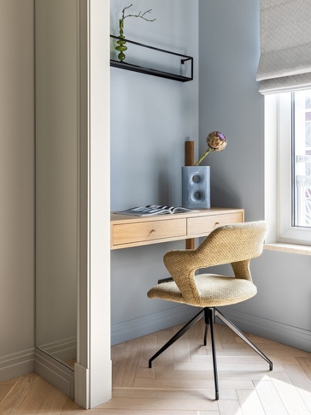 Историческая квартира в новостройке? Это реально! Интерьер-сюрприз для подруги дизайнера