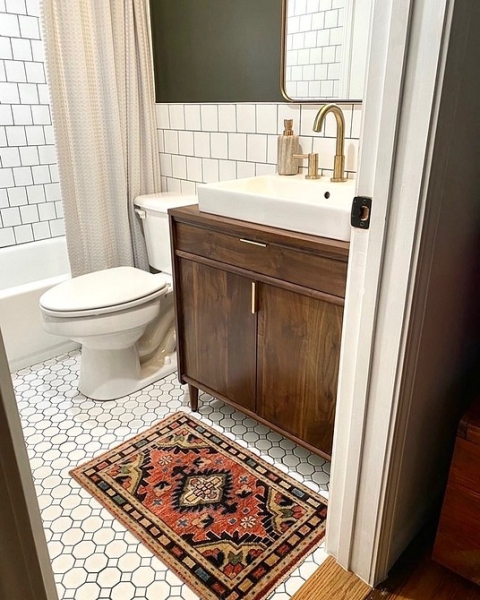 
                                Ковер в интерьере: критерии выбора и идеи для разных комнат (92 фото)                            