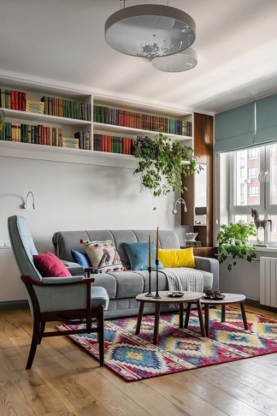 
                                Ковер в интерьере: критерии выбора и идеи для разных комнат (92 фото)                            