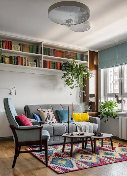 
                                Ковер в интерьере: критерии выбора и идеи для разных комнат (92 фото)                            