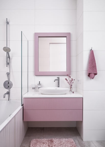 Квартира 108 м² в серых тонах в Москве