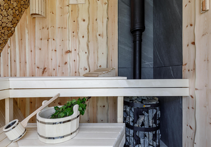 Модульная баня с парной, 25 м²