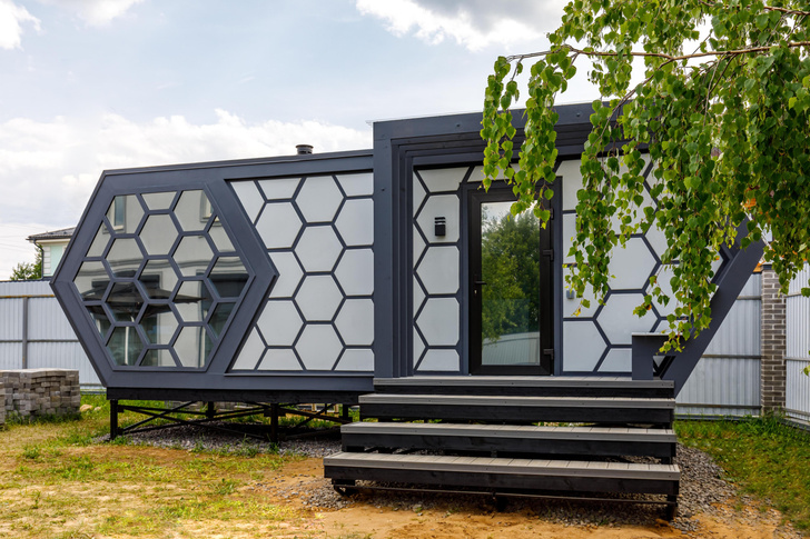 Модульная баня с парной, 25 м²