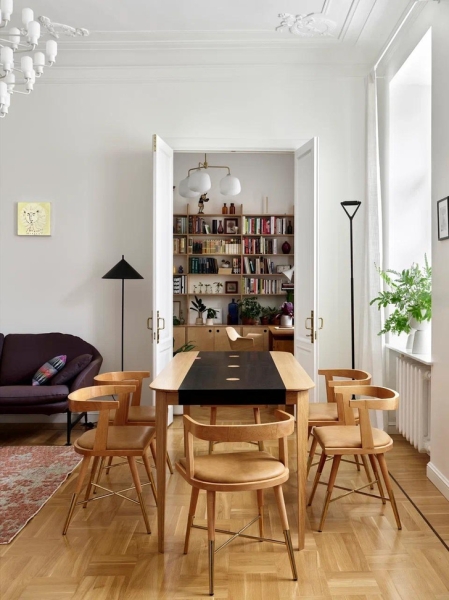 Московская квартира 80 м² с французским акцентом