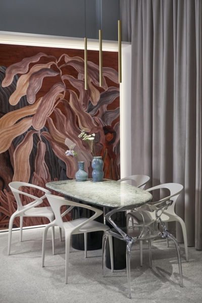 Новый шоурум Derebas по дизайну Екатерины Елизаровой в Екатеринбурге