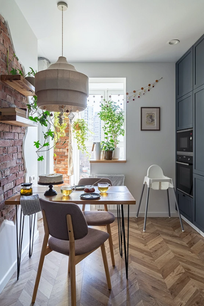 
                                Однокомнатная квартира для семьи с ребенком: идеи обустройства, планировки, примеры проектов (73 фото)                            