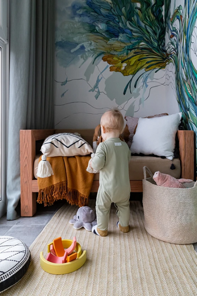 
                                Однокомнатная квартира для семьи с ребенком: идеи обустройства, планировки, примеры проектов (73 фото)                            