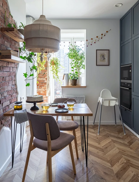 
                                Однокомнатная квартира для семьи с ребенком: идеи обустройства, планировки, примеры проектов (73 фото)                            