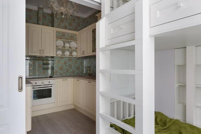 
                                Однокомнатная квартира для семьи с ребенком: идеи обустройства, планировки, примеры проектов (73 фото)                            