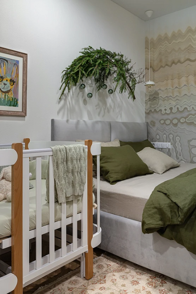 
                                Однокомнатная квартира для семьи с ребенком: идеи обустройства, планировки, примеры проектов (73 фото)                            