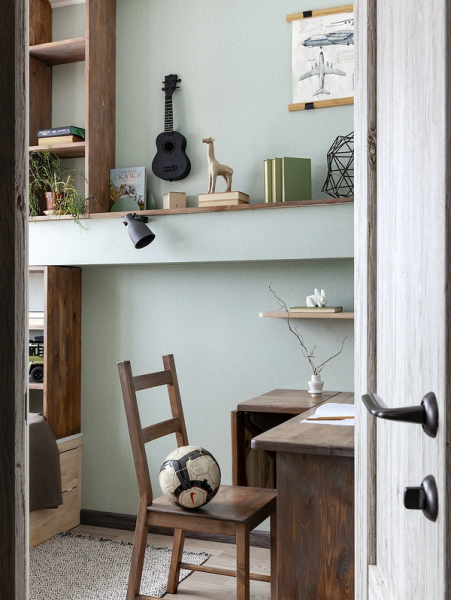 
                                Однокомнатная квартира для семьи с ребенком: идеи обустройства, планировки, примеры проектов (73 фото)                            