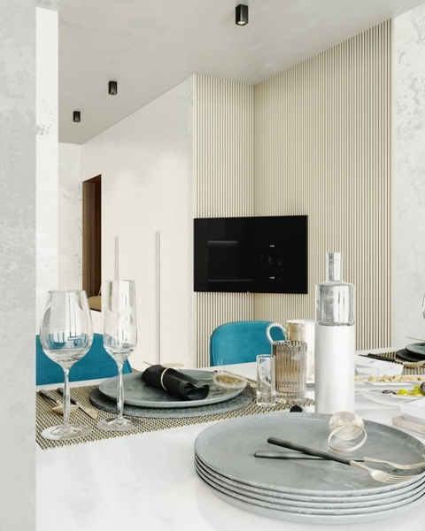 
                                Однокомнатная квартира для семьи с ребенком: идеи обустройства, планировки, примеры проектов (73 фото)                            