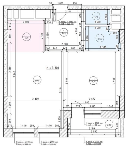 
                                Однокомнатная квартира для семьи с ребенком: идеи обустройства, планировки, примеры проектов (73 фото)                            