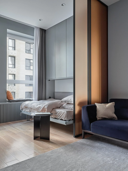 
                                Однокомнатная квартира для семьи с ребенком: идеи обустройства, планировки, примеры проектов (73 фото)                            