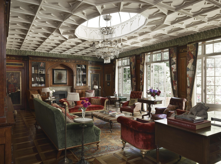 Особняк в Лондоне: интерьер в английском стиле