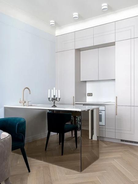 
                                Расстояния на кухне: 5 элементов кухонной математики, фото и рабочие схемы                            