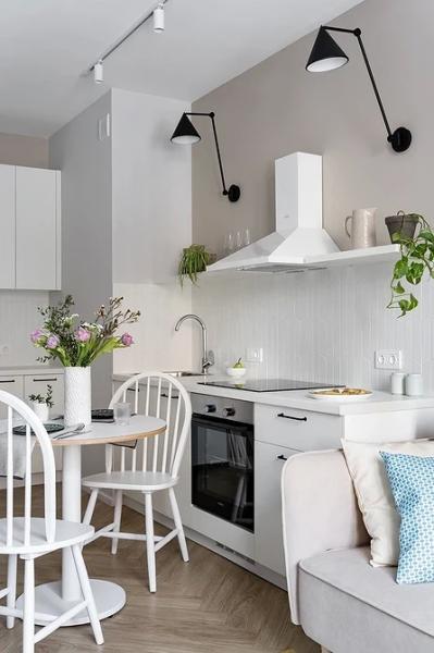 
                                Расстояния на кухне: 5 элементов кухонной математики, фото и рабочие схемы                            