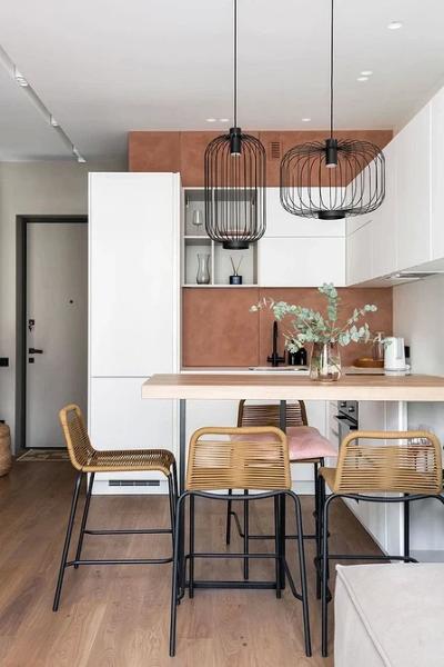 
                                Расстояния на кухне: 5 элементов кухонной математики, фото и рабочие схемы                            