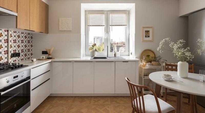 
                                Расстояния на кухне: 5 элементов кухонной математики, фото и рабочие схемы                            