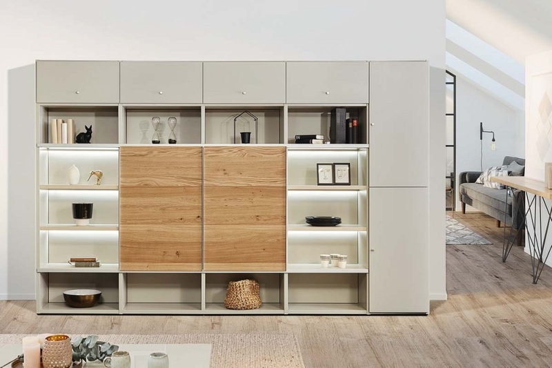 
                                Шкаф под телевизор в зал: тренды, виды, советы по выбору и 78 фото разных моделей                            