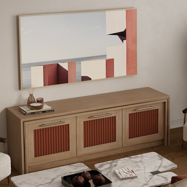 
                                Шкаф под телевизор в зал: тренды, виды, советы по выбору и 78 фото разных моделей                            