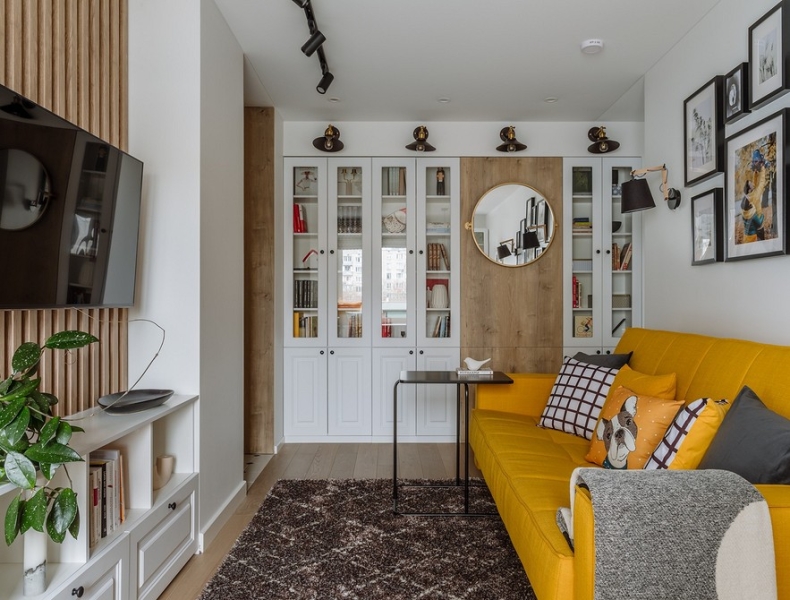 
                                Шкаф под телевизор в зал: тренды, виды, советы по выбору и 78 фото разных моделей                            