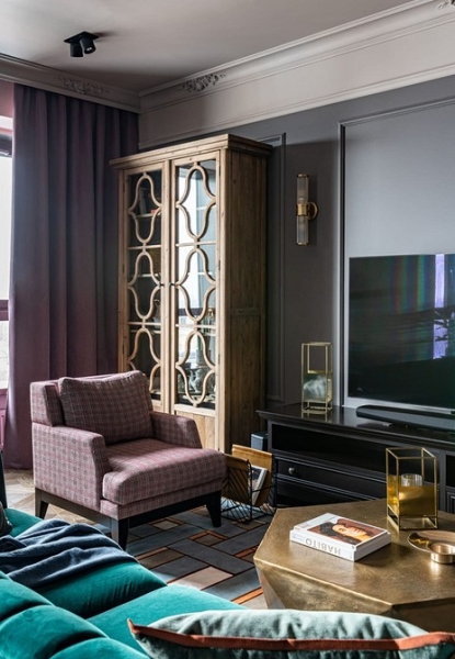 
                                Шкаф под телевизор в зал: тренды, виды, советы по выбору и 78 фото разных моделей                            