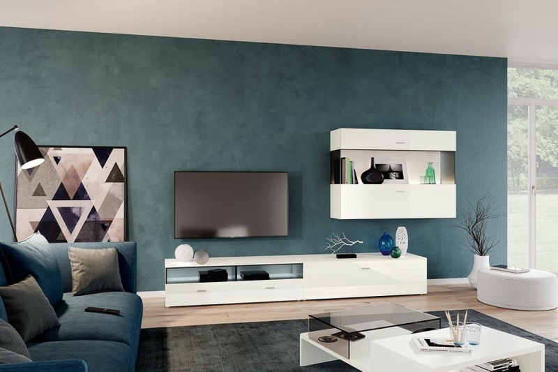 
                                Шкаф под телевизор в зал: тренды, виды, советы по выбору и 78 фото разных моделей                            