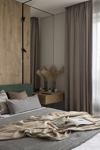 Зеркало в спальне: за и против, разновидности, варианты размещения (73 фото)