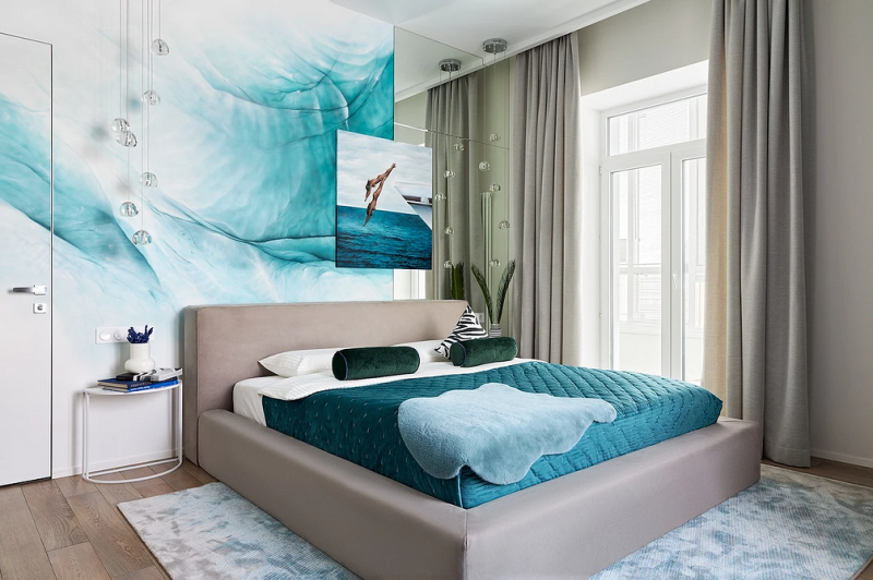 Зеркало в спальне: за и против, разновидности, варианты размещения (73 фото)