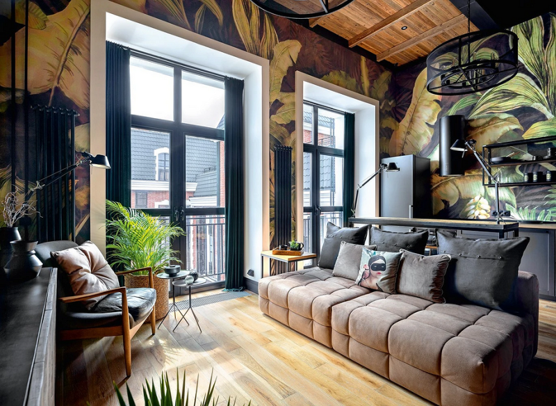 6 маленьких квартир, которые спас антресольный этаж