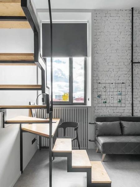 6 маленьких квартир, которые спас антресольный этаж