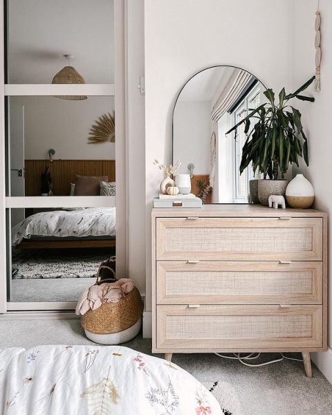 8 практичных идей для хранения текстиля в спальне