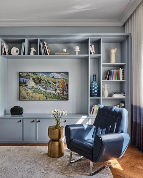 
                                Дизайн гостиной-2024: 9 главных трендов и 92 фото модных интерьеров                            