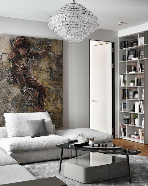 
                                Дизайн гостиной-2024: 9 главных трендов и 92 фото модных интерьеров                            