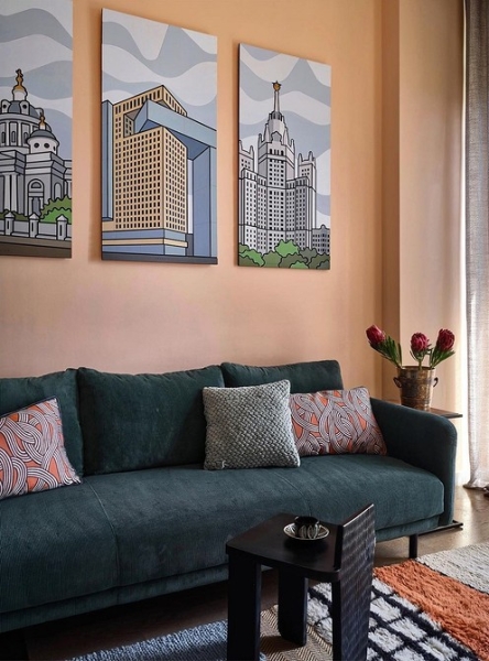 
                                Дизайн гостиной-2024: 9 главных трендов и 92 фото модных интерьеров                            