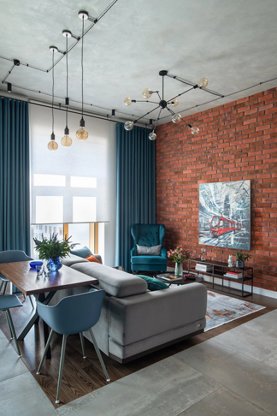 
                                Дизайн гостиной-2024: 9 главных трендов и 92 фото модных интерьеров                            