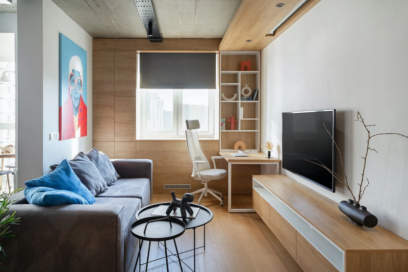 
                                Дизайн гостиной-2024: 9 главных трендов и 92 фото модных интерьеров                            